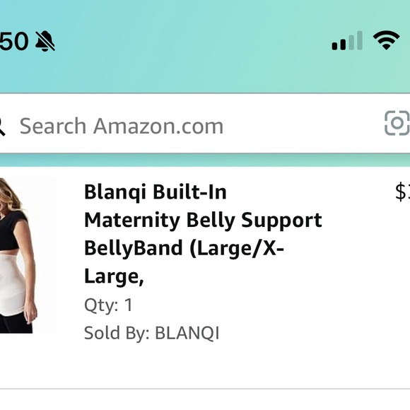 Blanqi built in maternity belly band l/xl - Picture 3 of 3